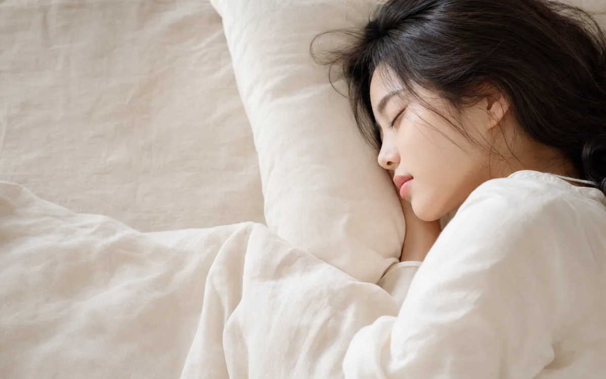 편안하게 이완된 상태에서 진행되는 의식하 진정요법 연출 이미지
